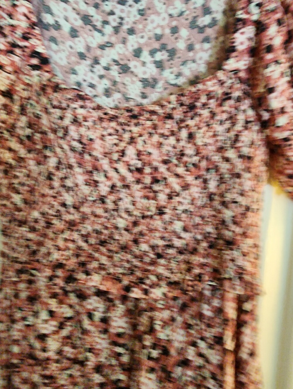 Seraphine Maternity Nursing Dress Pink Floral Size 4 Party Event Romantic - Picture 8 of 9